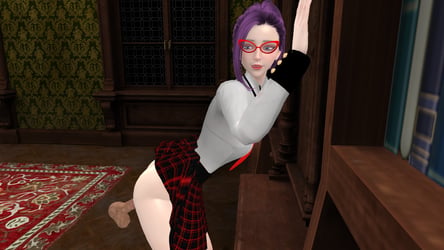 Maya's Library Rendezvous 360 vr porn game