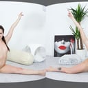 Teen Gymnast Stretching VirtualXPorn Cassie Fire vr porn video vrporn.com virtual reality