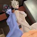 Overwatch - Double Buttjob Lewd FRAGGY HentaiGirl vr porn video vrporn.com virtual reality
