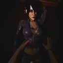 Morrigan Is Wearing Full Leather Just For You DarkDreams cgigirl vr porn video vrporn.com virtualreality