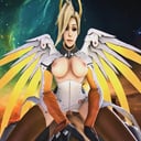 Mercy Shows You A Good Time In The Sky DarkDreams Mercy vr porn video vrporn.com virtual reality