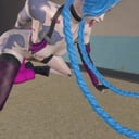 Jinx masturbating hard league of legends porn Vicesfm cgi girl vr porn video vrporn.com virtual reality