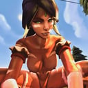 Nidalee Takes You In The Valley DarkDreams vr porn video cgi girl vrporn.com virtual reality