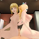 Linkle &amp; Rosalina - Double Butt Pleasure CGI Girl Lewd FRAGGY vr porn video vrporn.com virtual