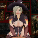 Overwatch - Mercy Witch Halloween Cowgirl CGI Girl Lewd FRAGGY vr porn video vrporn.com virtual reality
