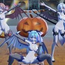 Sex &amp; Dance - Vocaloid - Happy Halloween CGI Girl Lewd FRAGGY vr porn video vrporn.com virtual reality