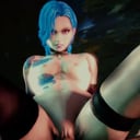League of Legends - Visiting Jinx In Summoner's Rift DarkDreams cgi girl vr porn video vrporn.com virtual reality