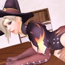 Overwatch - Witch Mercy Pounded From Behind CGI Girl Lewd FRAGGY vr porn video vrporn.com virtual reality