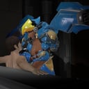 Pharah with Armor on the ride CGI Girl FantasySFM vr porn video vrporn.com virtual reality