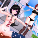 Sex &amp; Dance - Roxie,Hibiki &amp; Luna CGI Girl Lewd FRAGGY vr porn video vrporn.com virtual reality