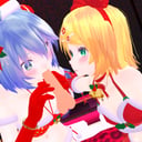 Vocaloids - Xmas Special Present CGI Girl Lewd FRAGGY vr porn video vrporn.com virtual reality