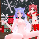 Sex &amp; Dance - Xmas Vocaloid - Last Xmas CGI Girl Lewd FRAGGY vr porn video vrporn.com virtual reality