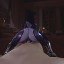 Widowmaker Reverse Cowgirl (Loop3) with sound Cawneil vr porn video vrporn.com virtual reality