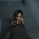 Stairwell Blowjob AMTVR vr porn video vrporn.com virtual reality