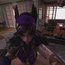 The Morrigan VR Cowgirl Pup's Smut cgi girl vr porn video vrporn.com virtual reality