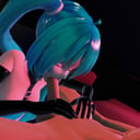Vocaloid - Hatsune Miku BJ & Swallow (A XXX Parody) pov porn