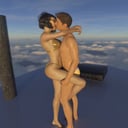 Deep Kiss of Love (CGI Ray-Traced Slides + animation) SkinRays vr porn video vrporn.com virtual reality