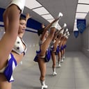 Cheerleader Experience (CGI Ray-Traced Clothed Routines) SkinRays vr porn video vrporn.com virtual reality