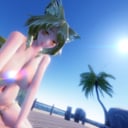 Touhou - Ran Yakumo Beach Pussygrind &amp; Cowgirl (A XXX Parody) full video