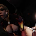 Overwatch - Mercy Witch Reverse Riding Lewd FRAGGY vr porn video vrporn.com virtual reality