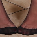 Hot Brunette Petra Dressed As A Sexy Secretary In Sheer Black Stockings VRFootFetish Petra vr porn video vrporn.com virtual reality