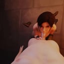 Lara Croft blowjob LewdVROfficial vr porn video vrporn.com virtual reality