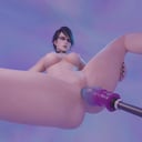 Bayonetta Getting Fucked by Dragon Dildo Machine TheAfterlife vr porn video vrporn.com virtual reality