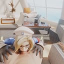 Overwatch - Combat Medic Mercy Blowjob LewdVROfficial vr porn video vrporn.com virtual reality
