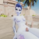 Widowmaker - Teasing thighjob RapidBananaCannon vr porn video vrporn.com virtual reality