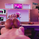 Overwatch - Backdoor Access (to the computer) DarkDreams vr porn video vrporn.com virtual reality