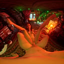 Santa Cums on Elf pov porn