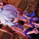 Genshin Impact - Ganyu Anal Drilling Lewd FRAGGY vr porn video vrporn.com virtual reality