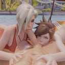 Overwatch - Forgot your Swimming Trunks DarkDreams vr porn video vrporn.com virtual reality