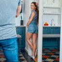 Cutie gives blowjob for fruits Tmwvrnet vr porn video