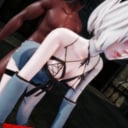 Nier Automata - 2B From Behind Lewd FRAGGY vr porn video