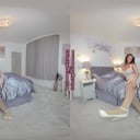 Kay Dress With Copper Tights Pantyhose Kay GlossTightsGlamourVR vr porn video
