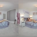Kay Dress With Copper Tights Pantyhose Kay GlossTightsGlamourVR vr porn video