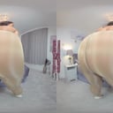 Kay Dress With Copper Tights Pantyhose Kay GlossTightsGlamourVR vr porn video