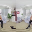 Nicky Phillips Black Leggings StrictlyGlamourVR vr porn video