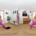 Lauren Louise Pink Perfection GlossTightsGlamourVR vr porn video