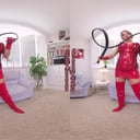 Siobhan Red Corset Taunt And Tease SiobhanGraves StrictlyGlamourVR vr porn video
