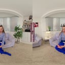 Monika Estate agent property assessment MonikaLaraSmith GlossTightsGlamourVR vr porn video