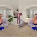 Monika Estate agent property assessment MonikaLaraSmith GlossTightsGlamourVR vr porn video