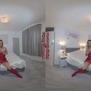 Samantha in Red PVC StrictlyGlamourVR vr porn video