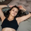 Zoe Foxxy - Amateur brunette teen plays her pussy like a banjo VRStars vr porn video