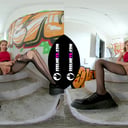 Tights Fetish Nude Virtual Reality Video With Young Model Blizard FeelmeVR vr porn video