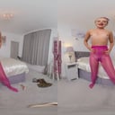 Pin Up Girl Monika Lara Smith GlossTightsGlamourVR vr porn video