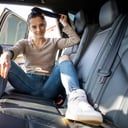 Zoe Foxxy - Brunette teen backseat fucking Zoe Foxxy VRStars vr porn video