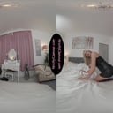 Bethany Leather Cupped Corset Bodice StrictlyGlamourVR vr porn video