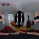 Leyla First Time Ever Naked Shy Striptease FeelmeVR vr porn video